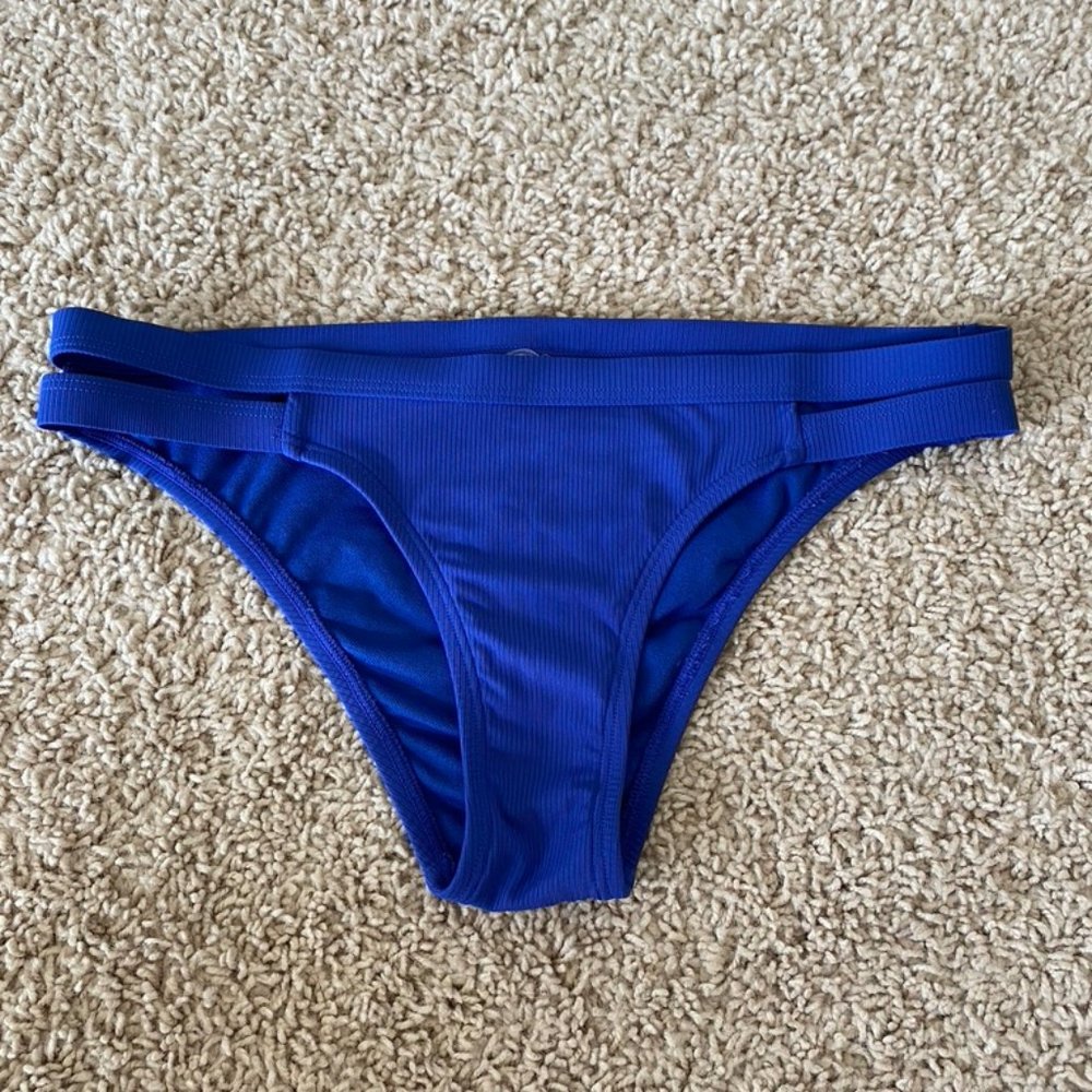 Royal blue bikini bottom